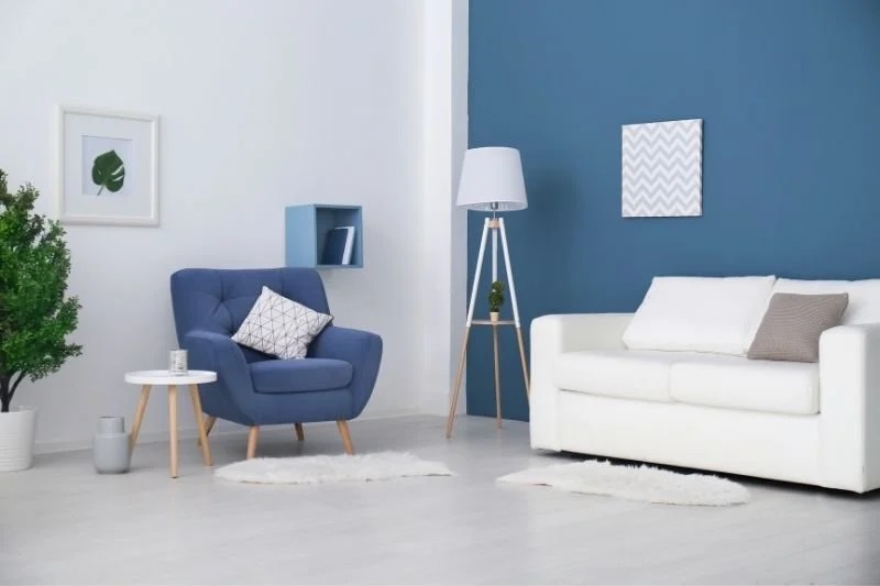 Atıfbey salon iç cephe boyama örneği